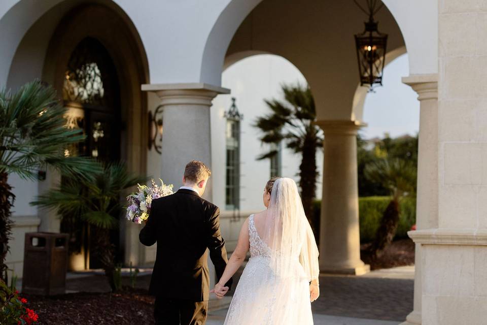 Waiting in as Mr. & Mrs.