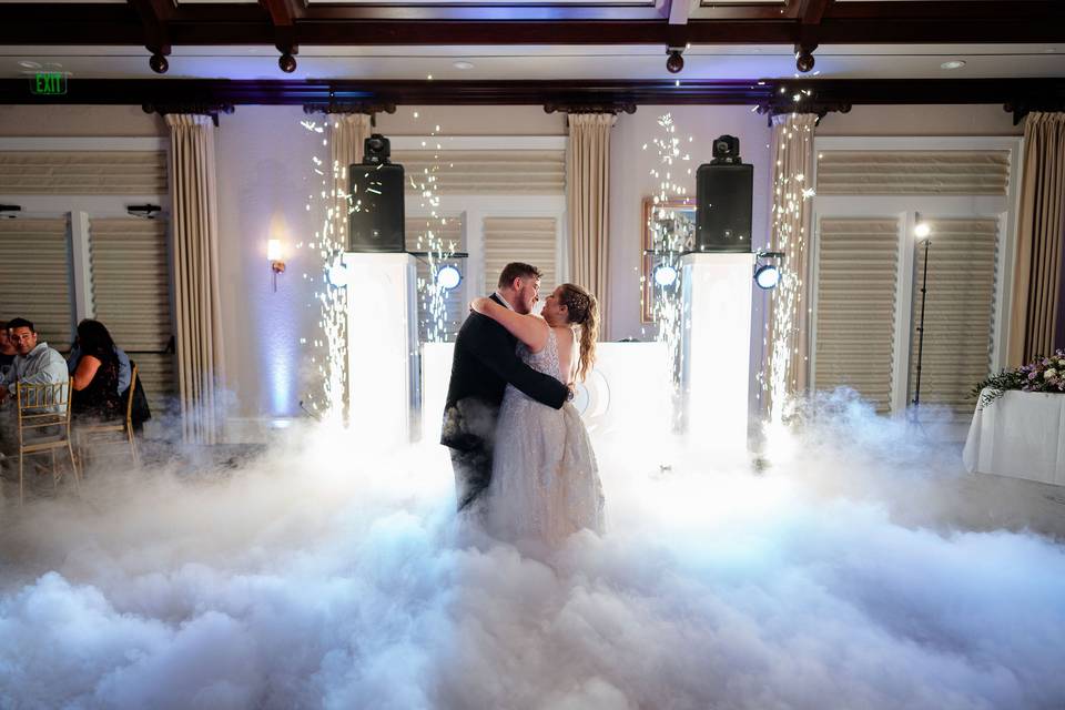 Dancing on a cloud
