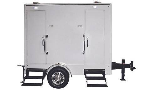 Restroom trailer