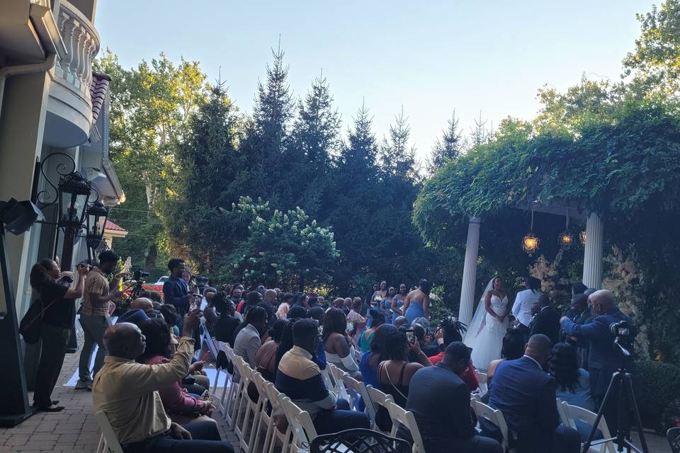 Wedding in NJ, Ceremony