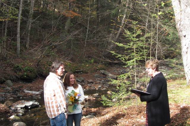 Outdoor wedding