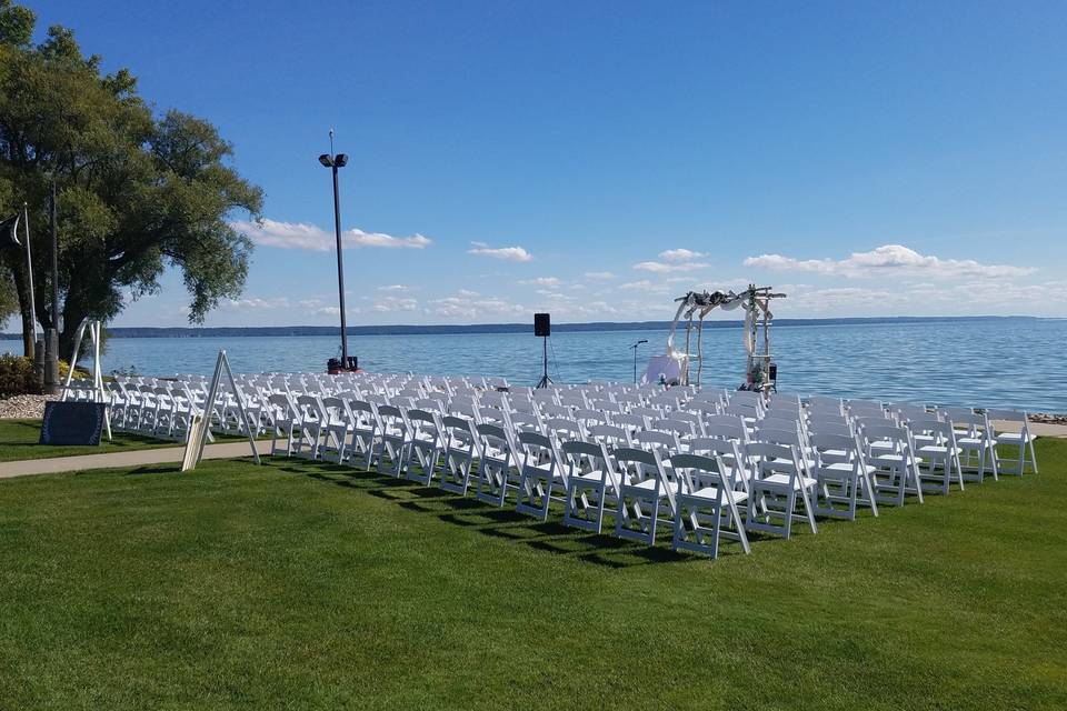 Ceremony set-up