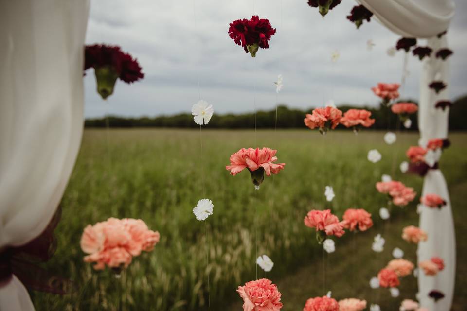 Fresh Floral Backdrop