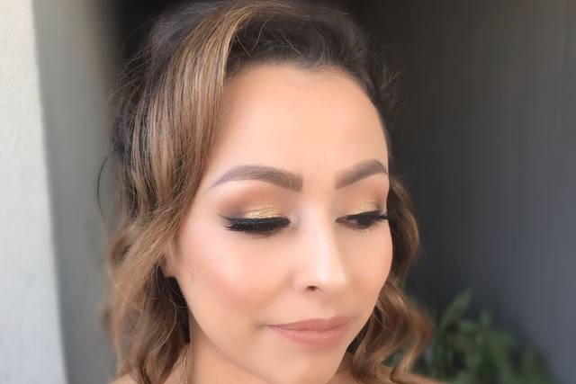 Bridesmaid glam