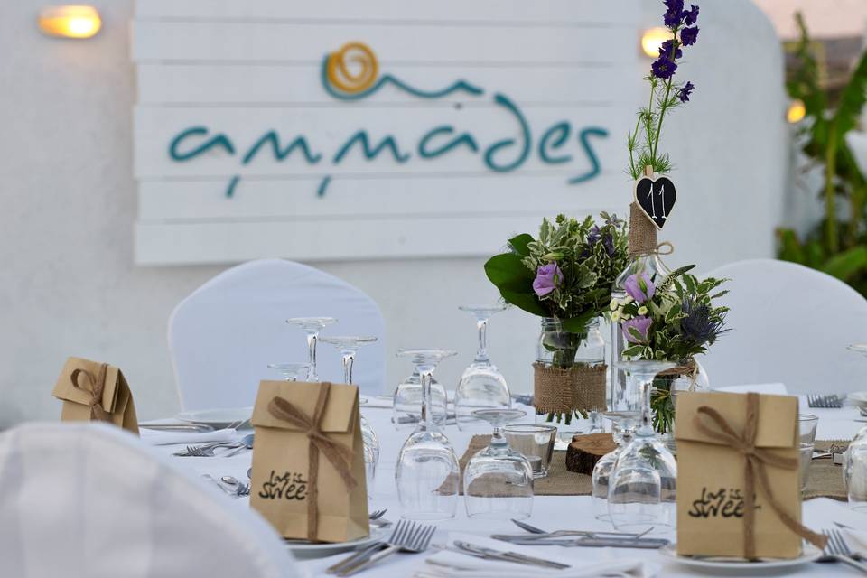 Ammades seaside restaurant