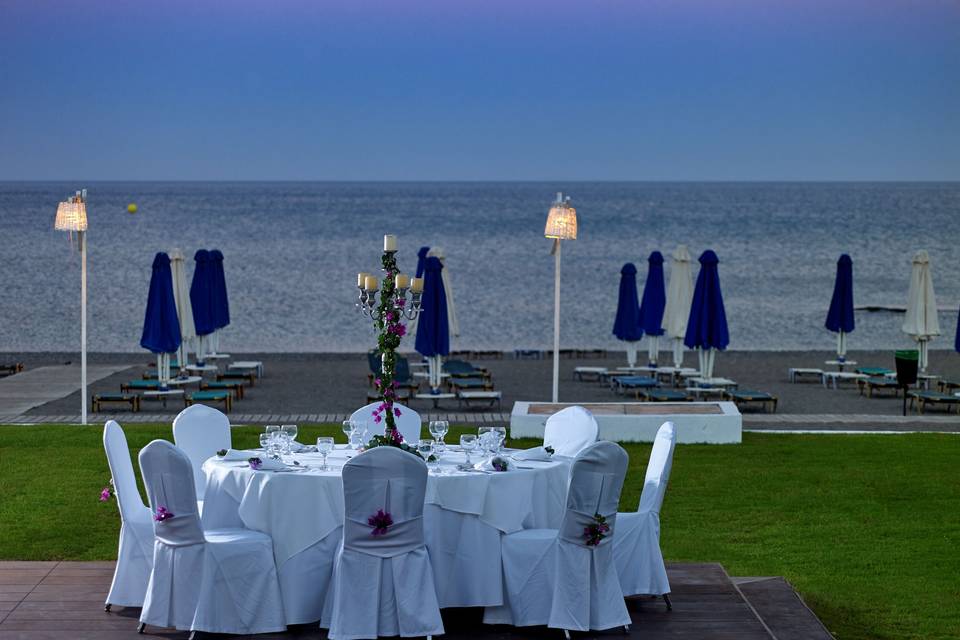 Wedding at ammades seaside