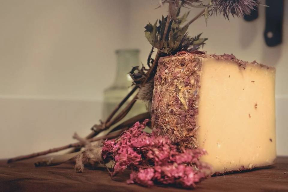 Flower cheese from Austria