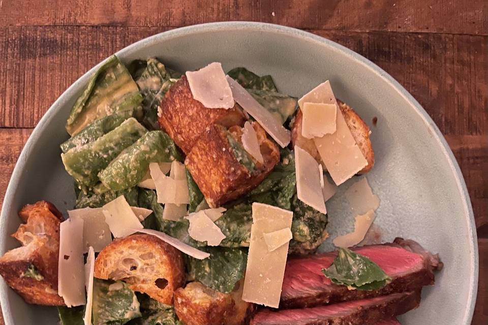 Caesar salad in house croutons
