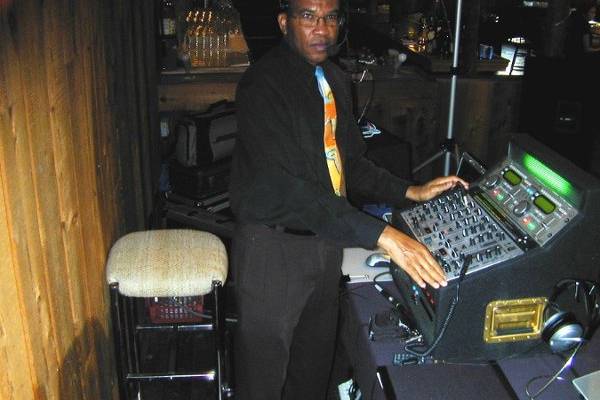 The wedding DJ