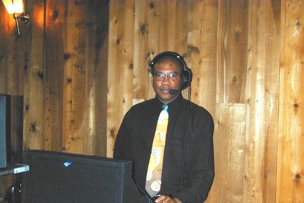 The wedding DJ
