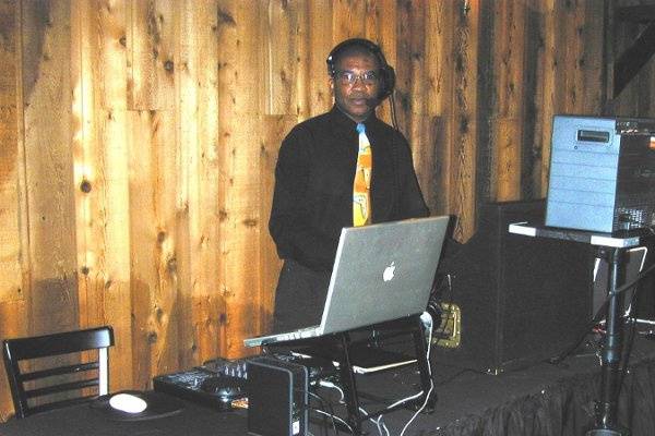The wedding DJ