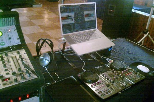DJ setup