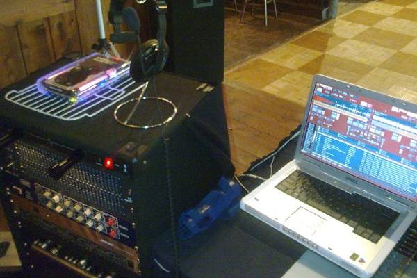 DJ setup