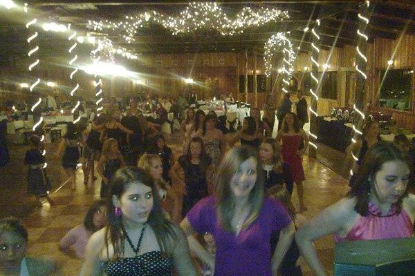 Wedding dance party