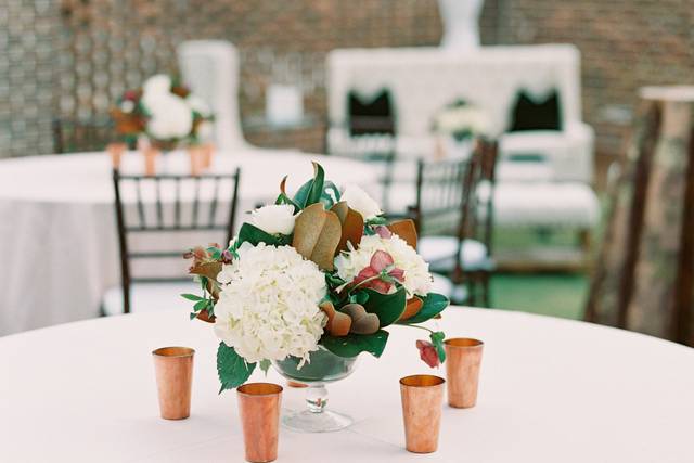 Courtyard Centerpieces