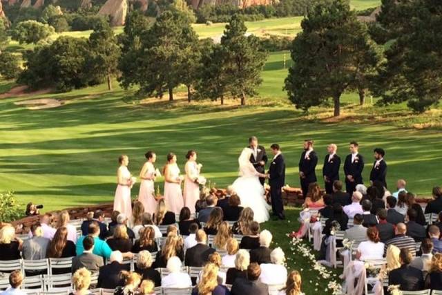 Perfect mountain wedding!