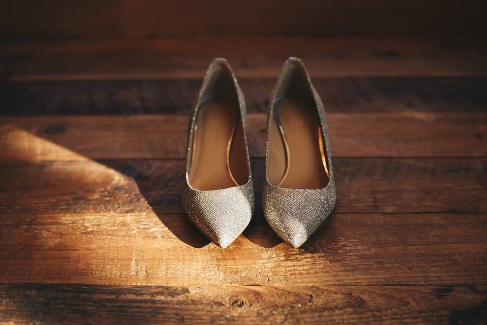 Vermont wedding shoes