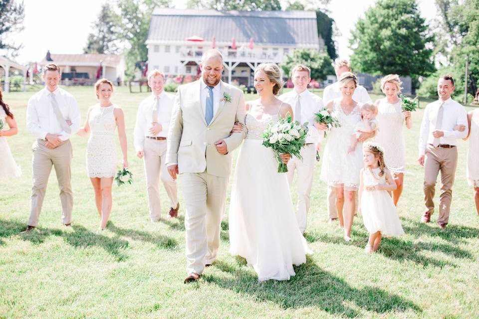 Bride and groom