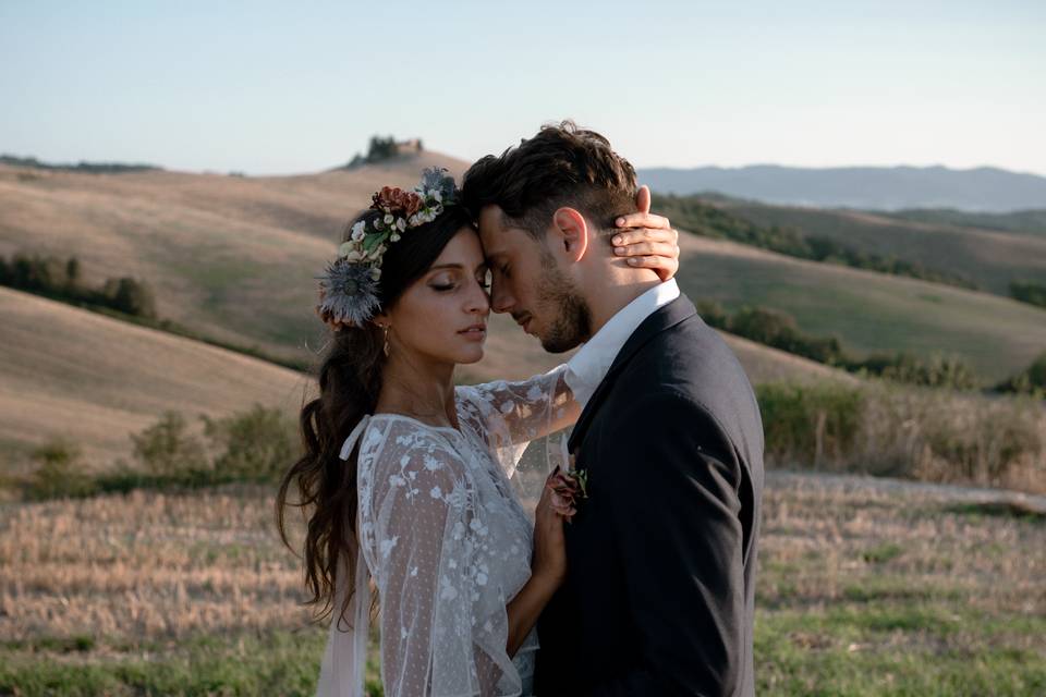 Shooting Toscana matrimonio