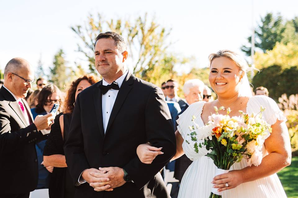 Bride and Father
