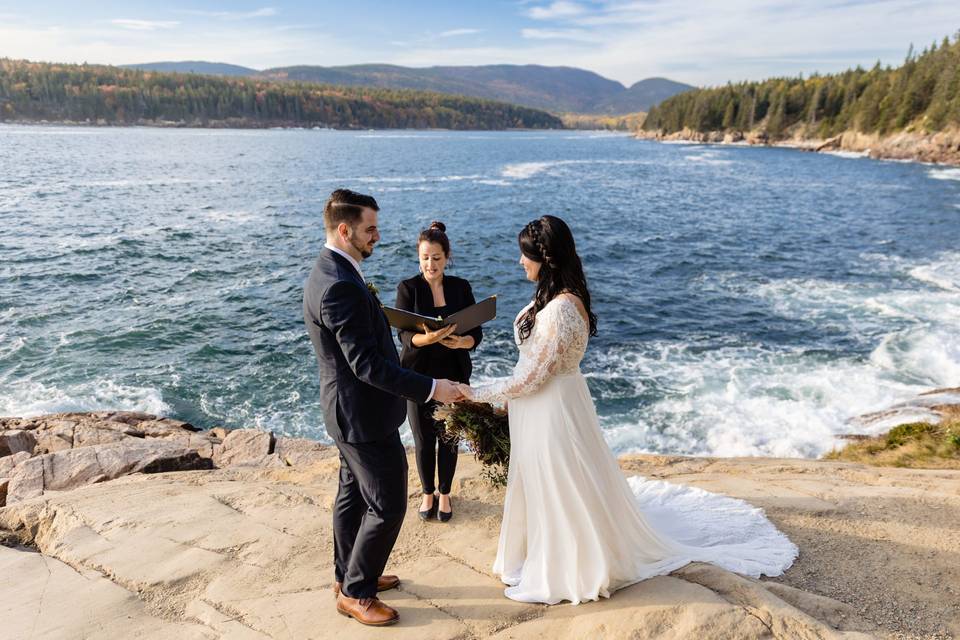 Waterside ceremony