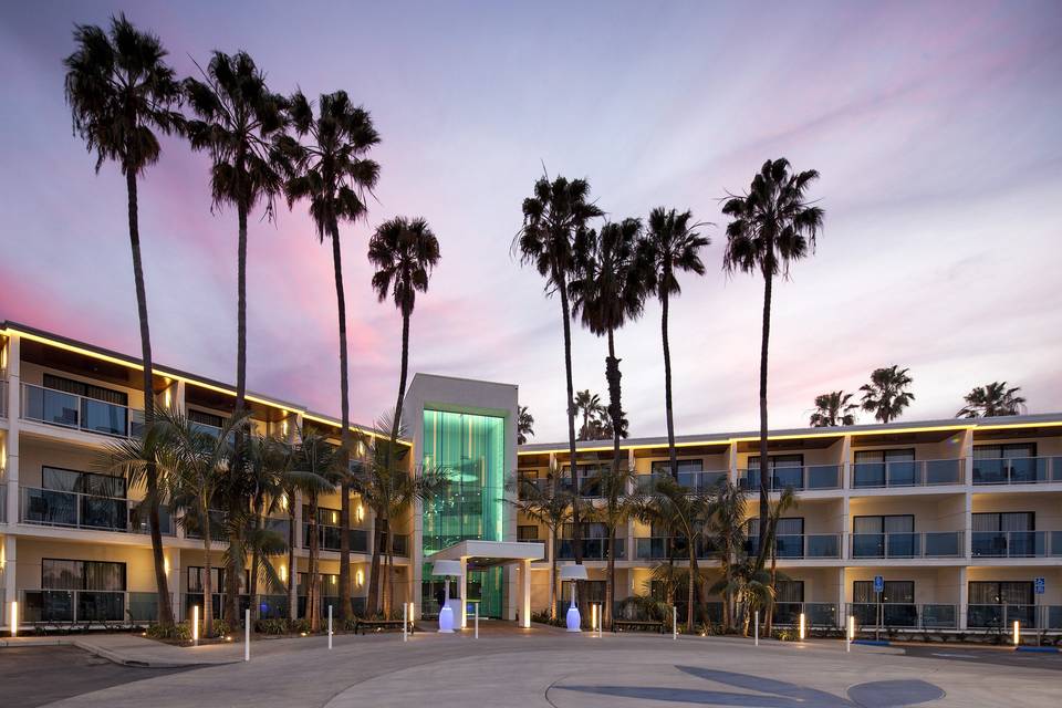 Hotel entrance