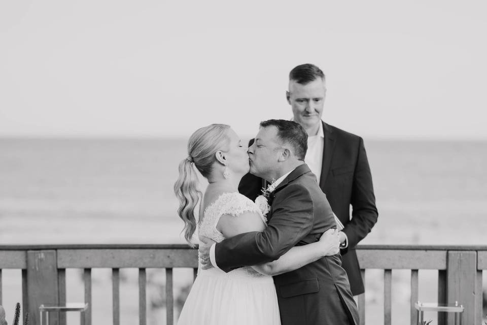 You are now husband and wife