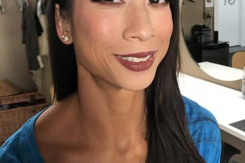 Smokey eyemakeup