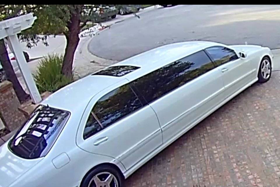 Six passenger Mercedes