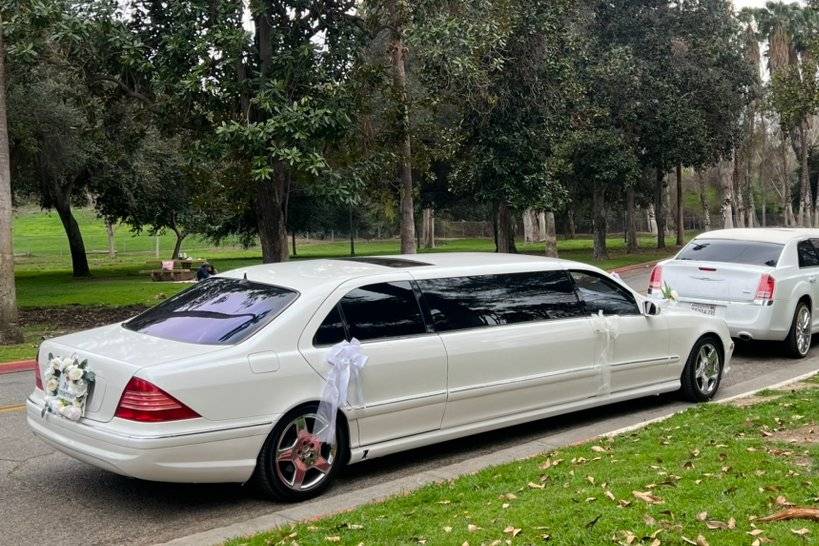 Mercedes limo