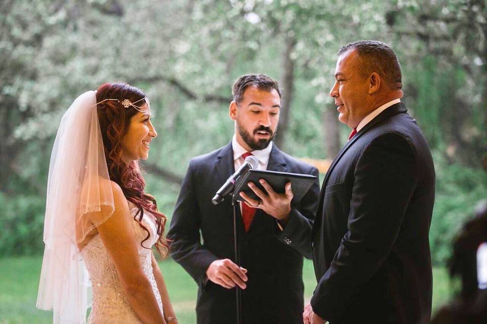 Officiant Angel Santiago