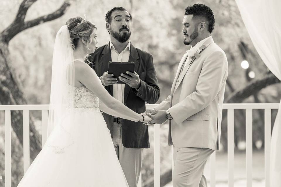 Officiant Angel Santiago