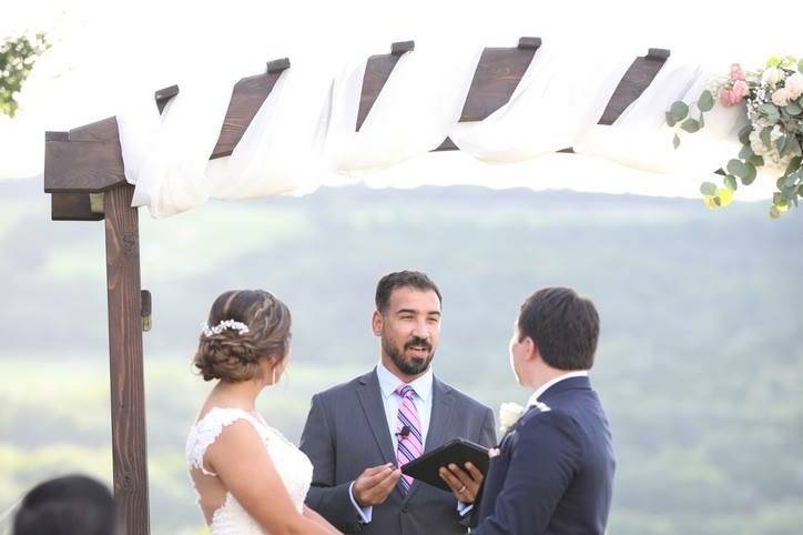 Officiant Angel Santiago