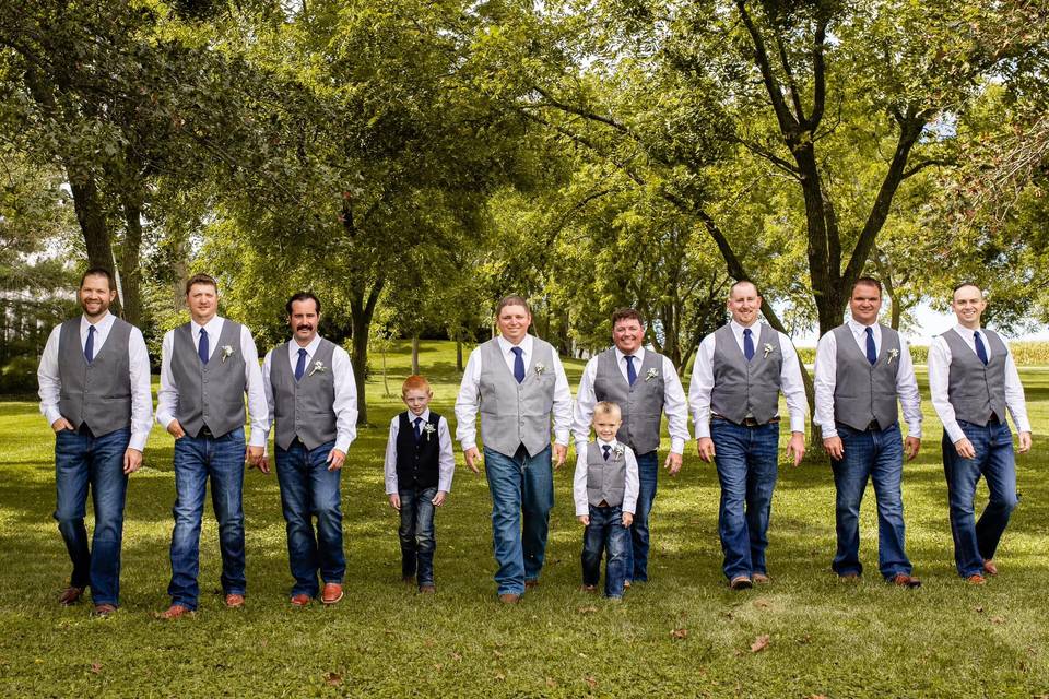 Wooded areas for pics