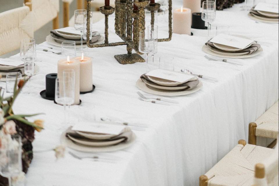 Dramatic candelabras