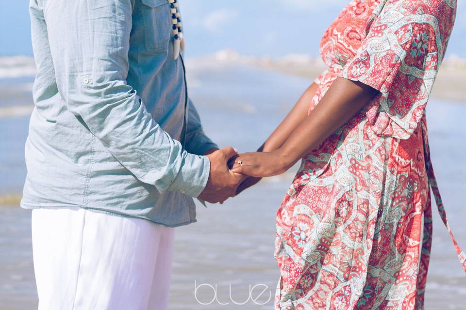 Engagement portrait