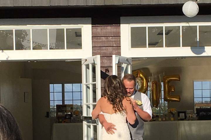 Couple dancing