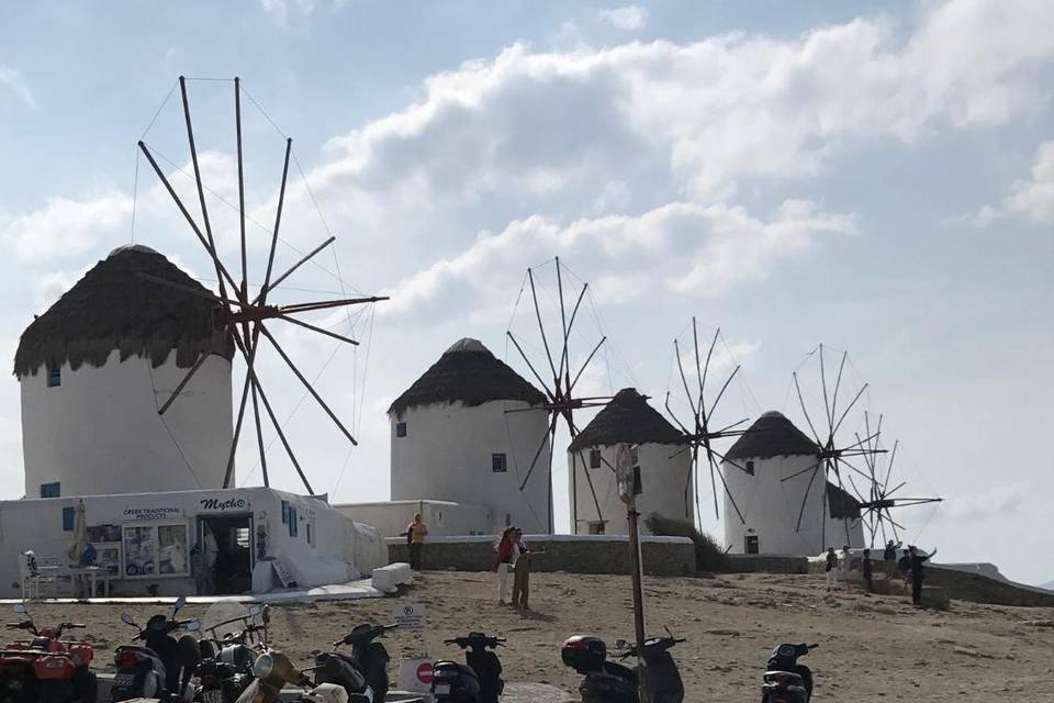 Mykonos- Windmills
