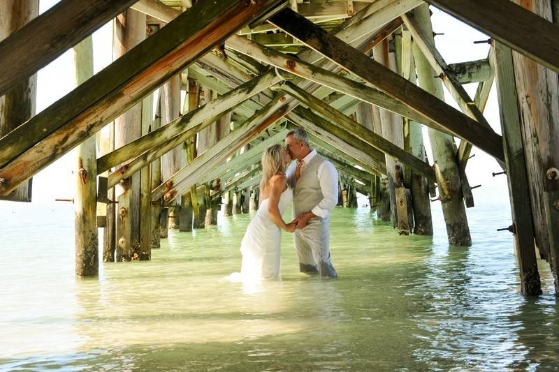 Under the pier