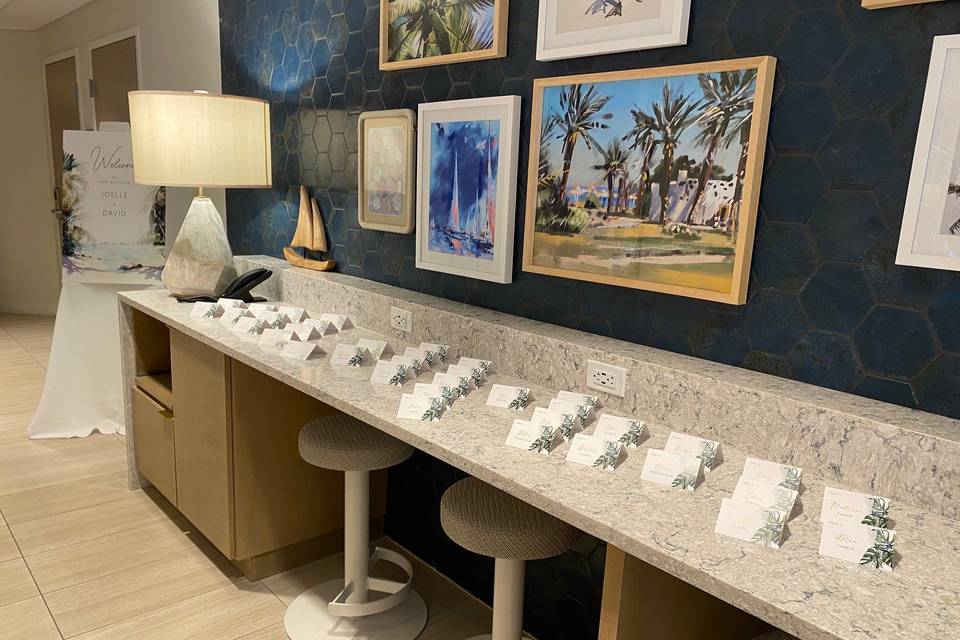 Place Card Station