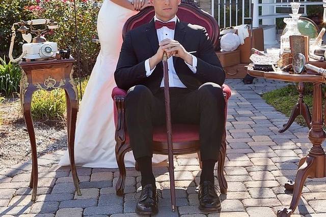 Vintage themed wedding