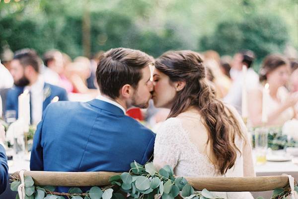 Couple kissing