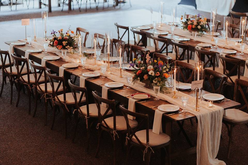 Farm Table Reception