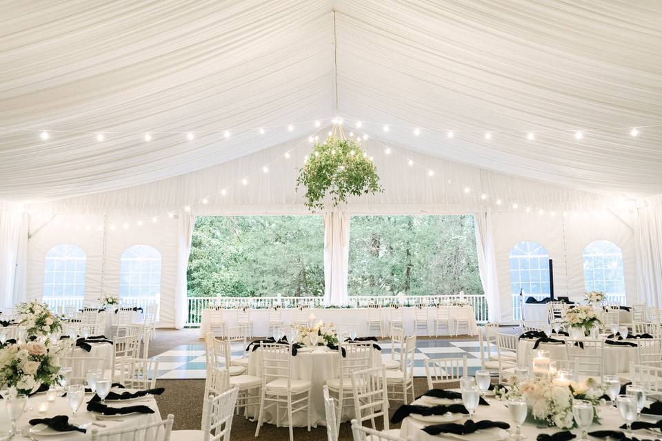 Reception with Open Flaps