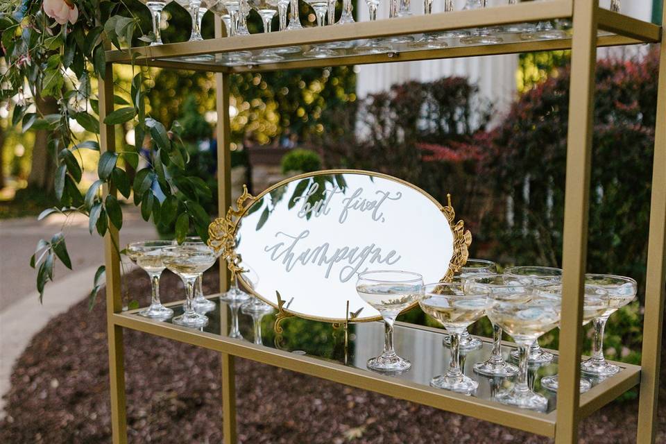 Champagne Shelf