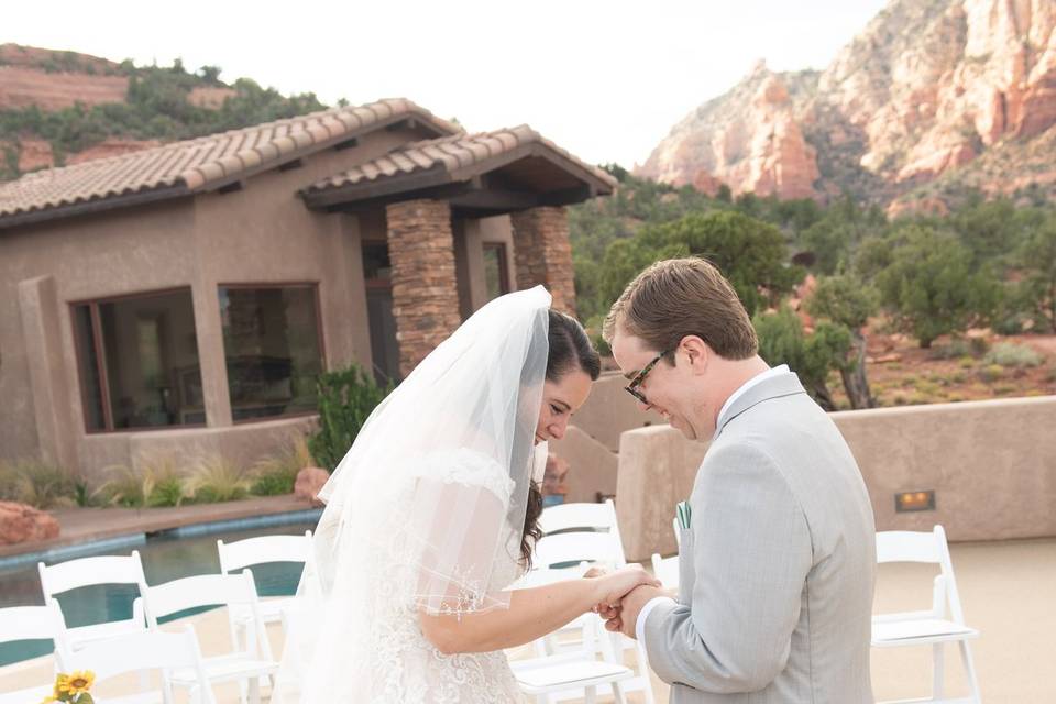 Kayla & Keegan Sedona Wedding