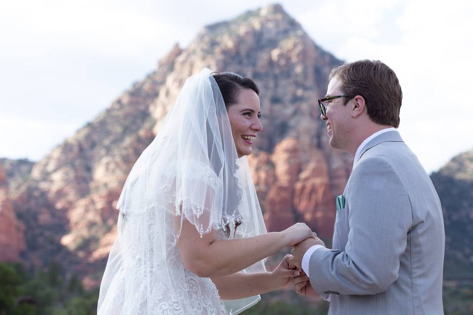 Kayla & Keegan Sedona Wedding