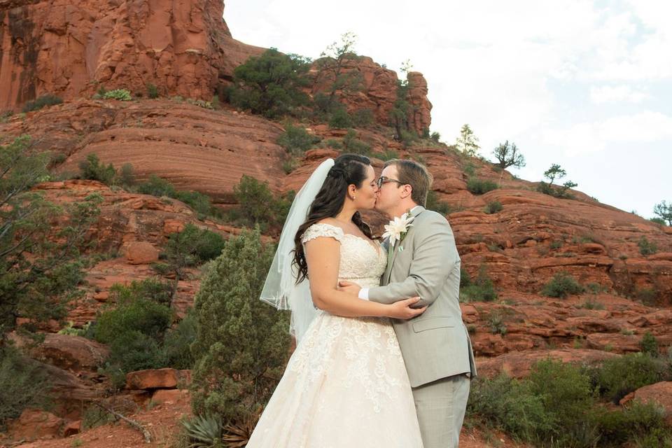 Kayla & Keegan Sedona Wedding