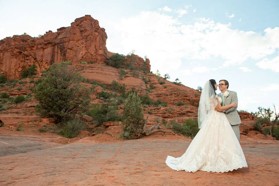 Kayla & Keegan Sedona Wedding