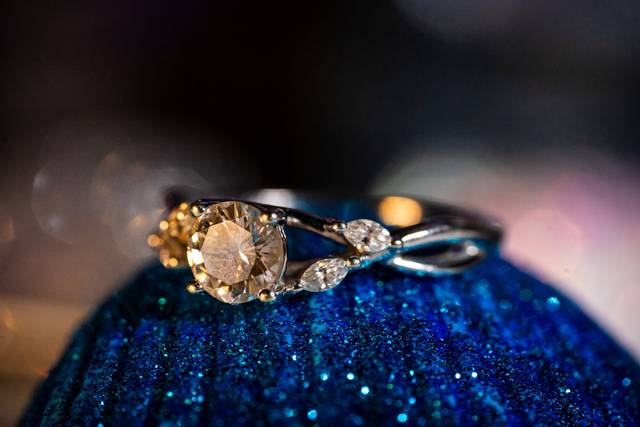 Wedding ring detail